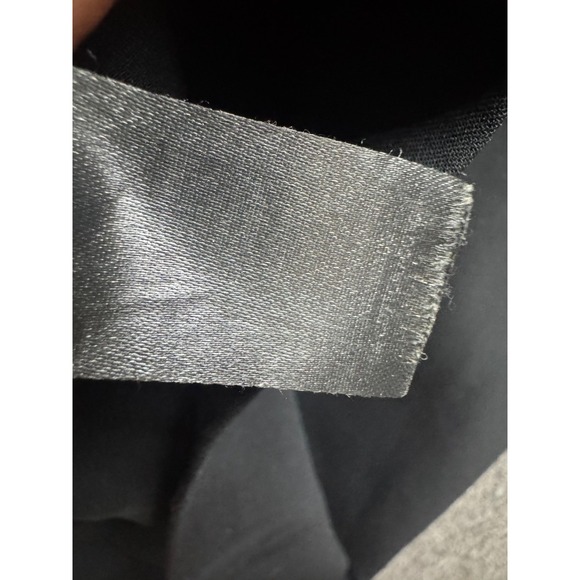 Self-Portrait Lace & Bow Accent Mock Neck Mini Shift Dress Black Womens Size 6 - Picture 6 of 16